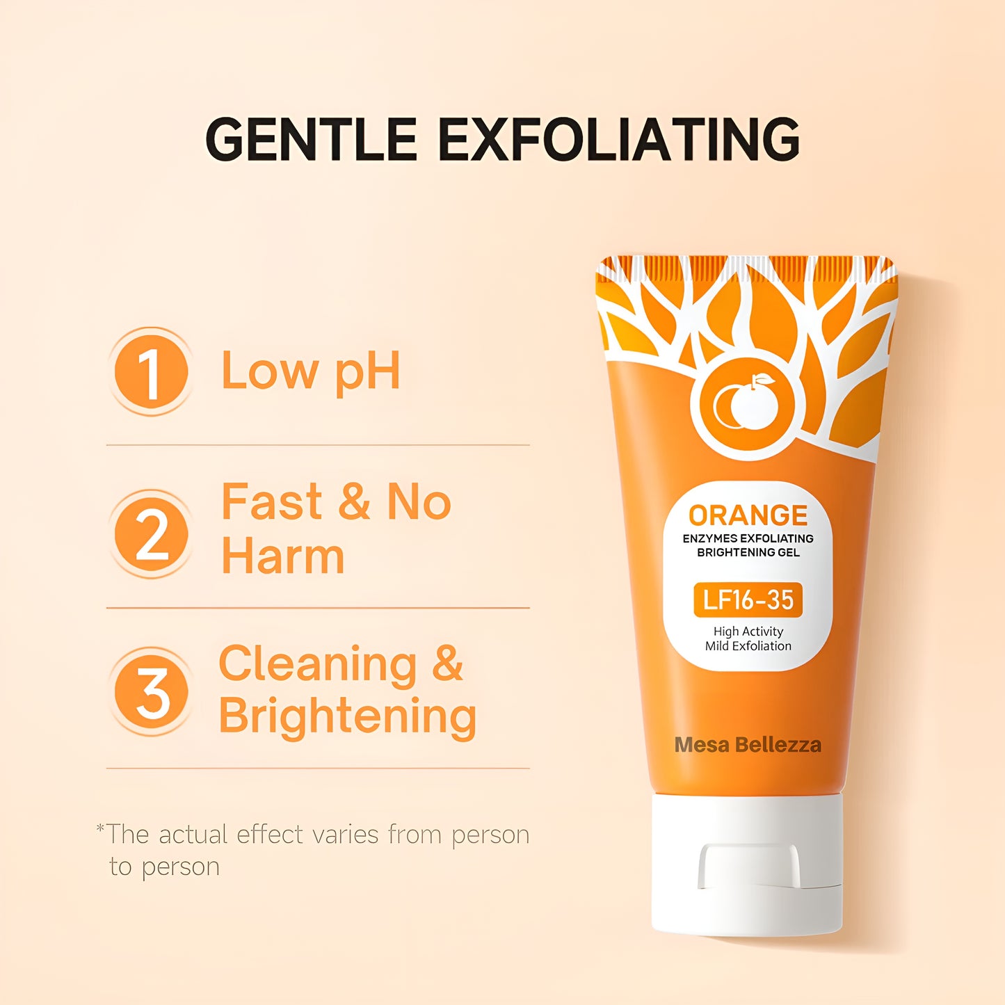 Mesa Bellezza Orange Exfoliating Gel